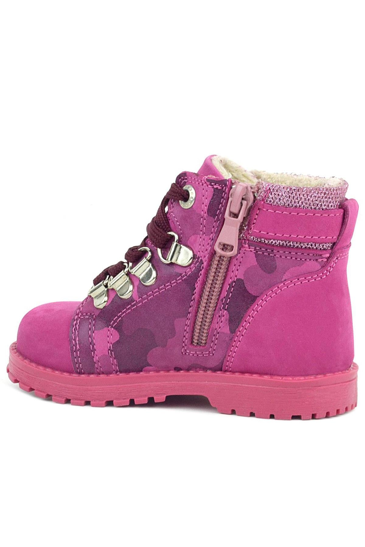 Rakerplus Griffon Genuine Leather Pink Camouflage Baby Boots 8028-PK.21