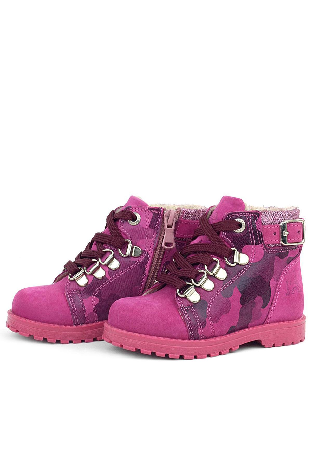 Rakerplus Griffon Genuine Leather Pink Camouflage Baby Boots 8028-PK.21