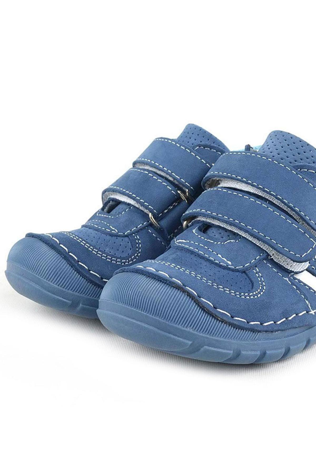 Rakerplus Genuine Leather Navy Blue First Step Baby Boys Shoes R520-L.19