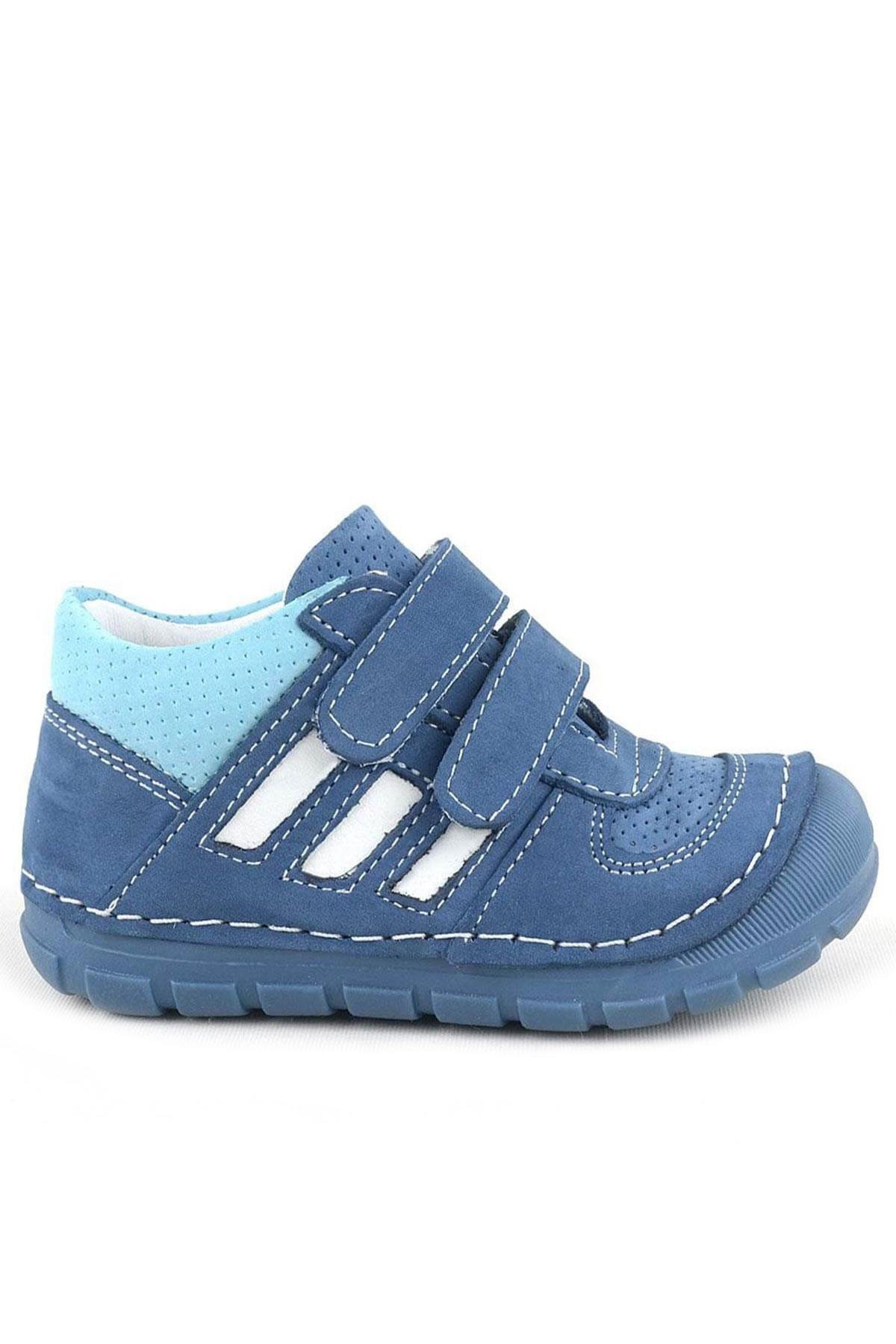 Rakerplus Genuine Leather Navy Blue First Step Baby Boys Shoes R520-L.19