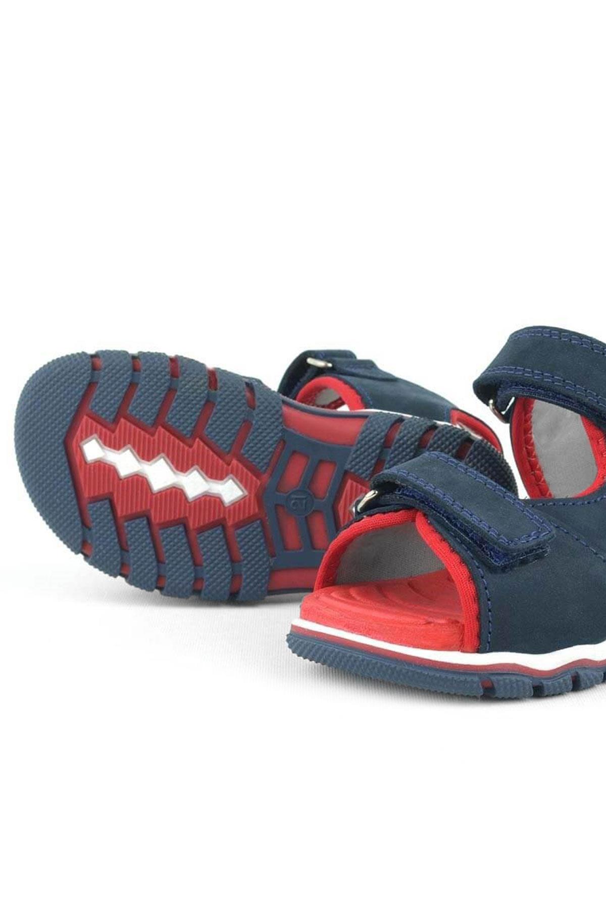 Rakerplus Genuine Leather Sandals For Baby Boys 10357-LK.21