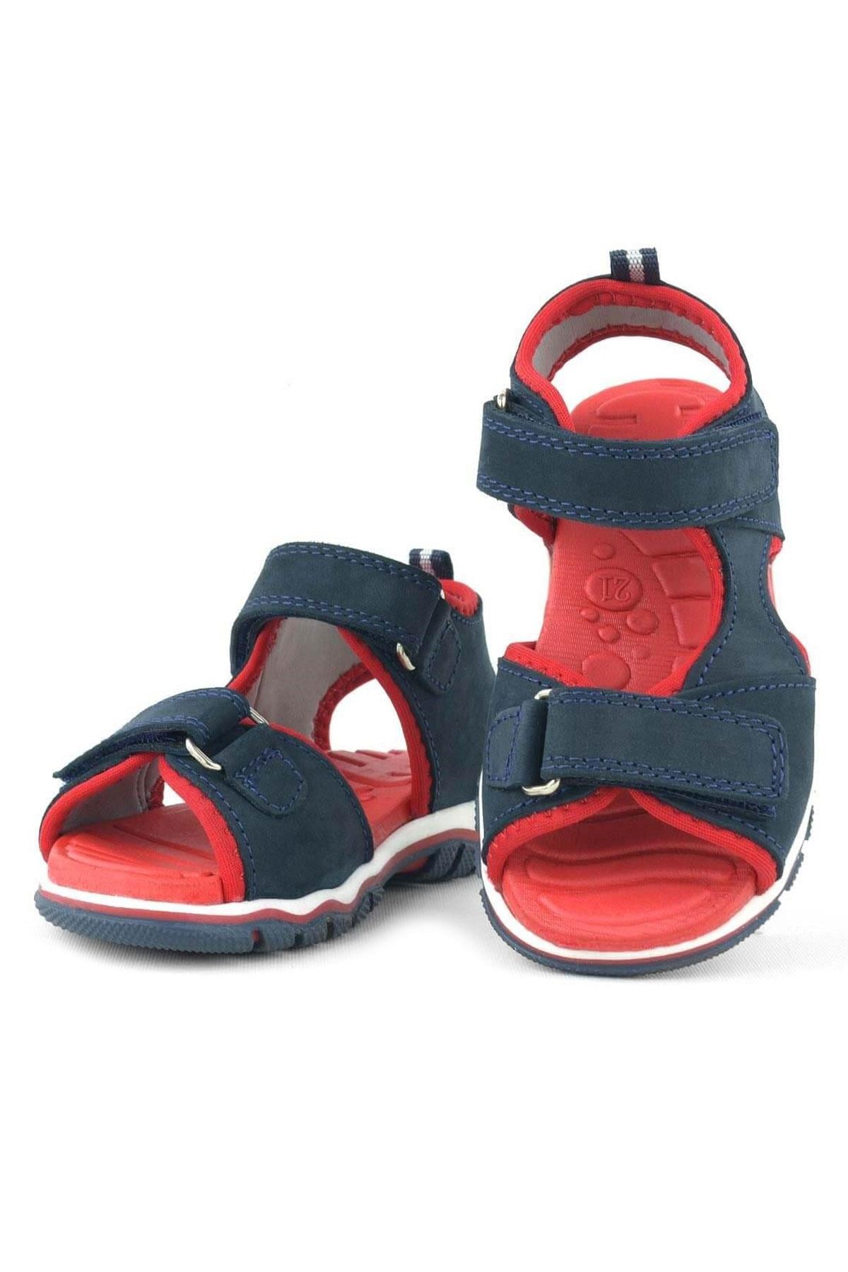 Rakerplus Genuine Leather Sandals For Baby Boys 10357-LK.21