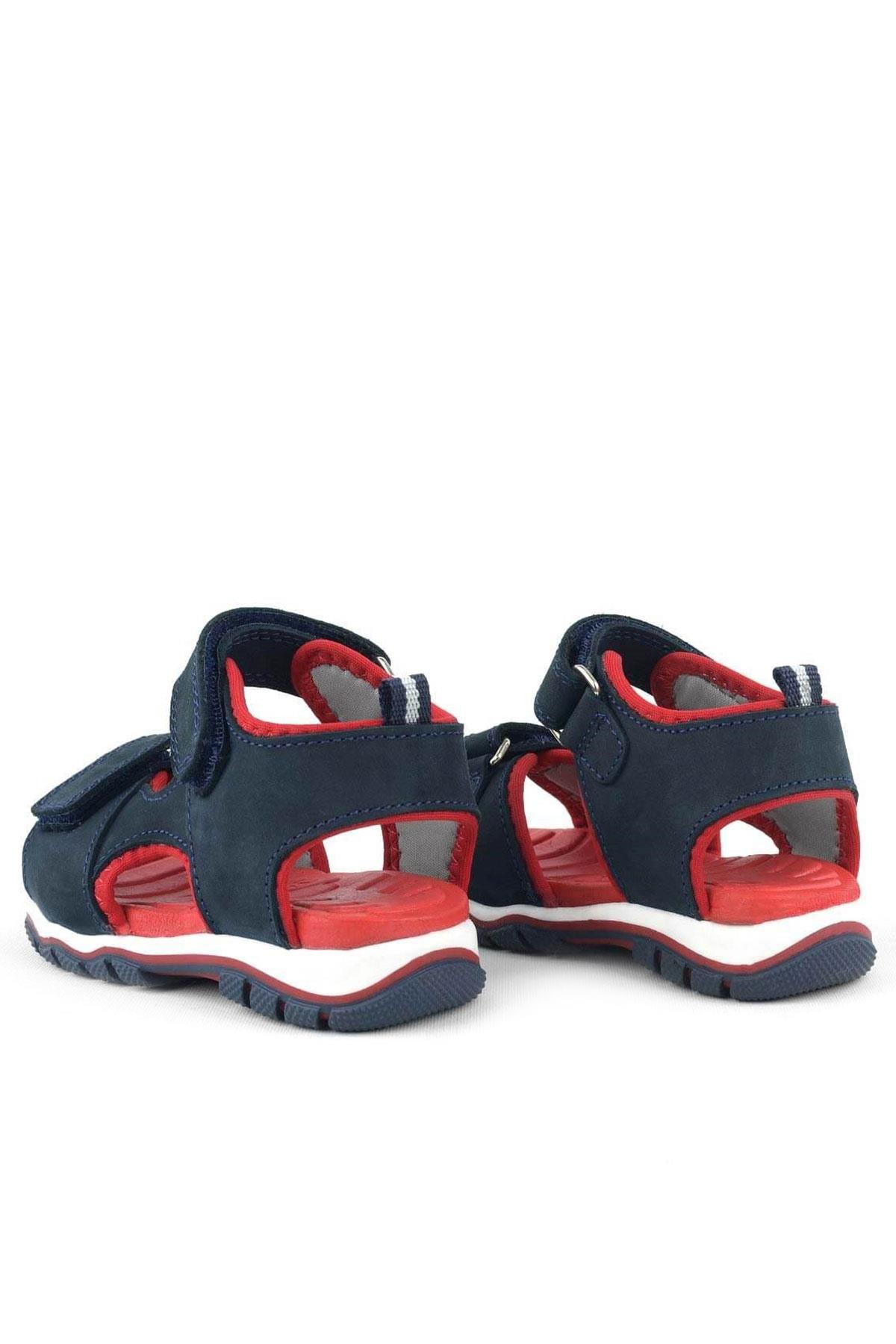 Rakerplus Genuine Leather Sandals For Baby Boys 10357-LK.21