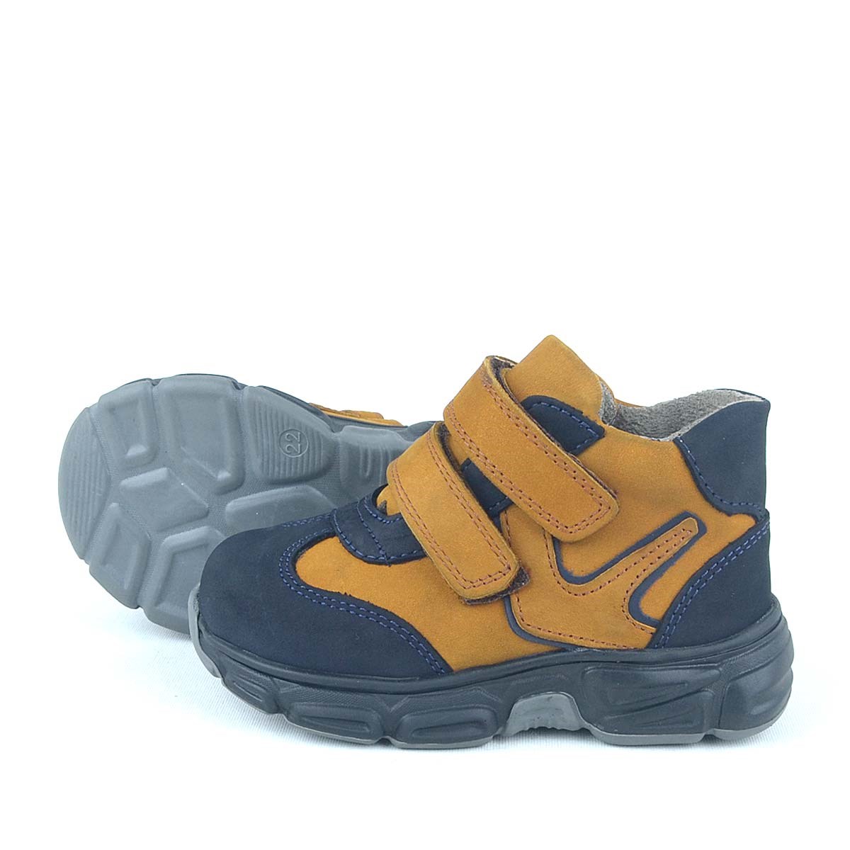 Rakerplus Hakiki Deri Taba Cırtlı Spor Erkek Bebek Bot