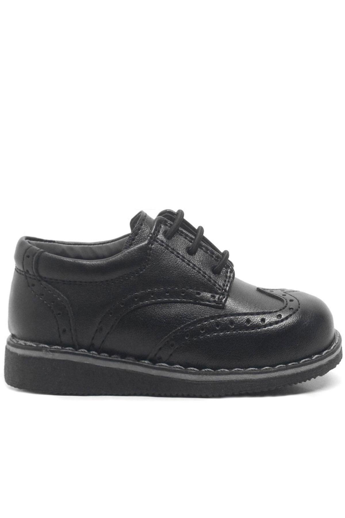 Rakerplus Hidra Matte Black Classic Baby Boy Shoes 3070-SM-B.22