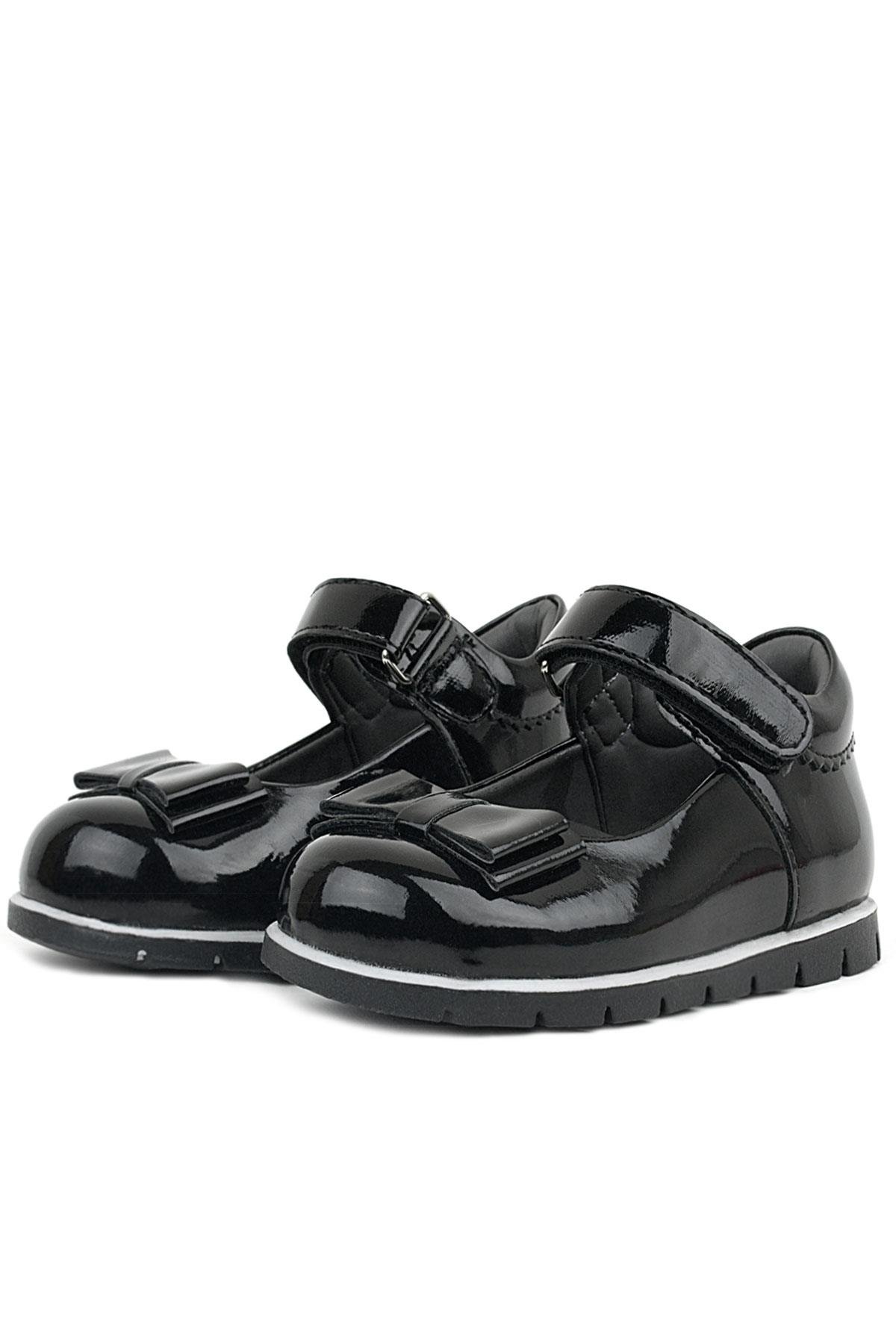 Rakerplus Black Rougan Baby Girls Babettes Shoes