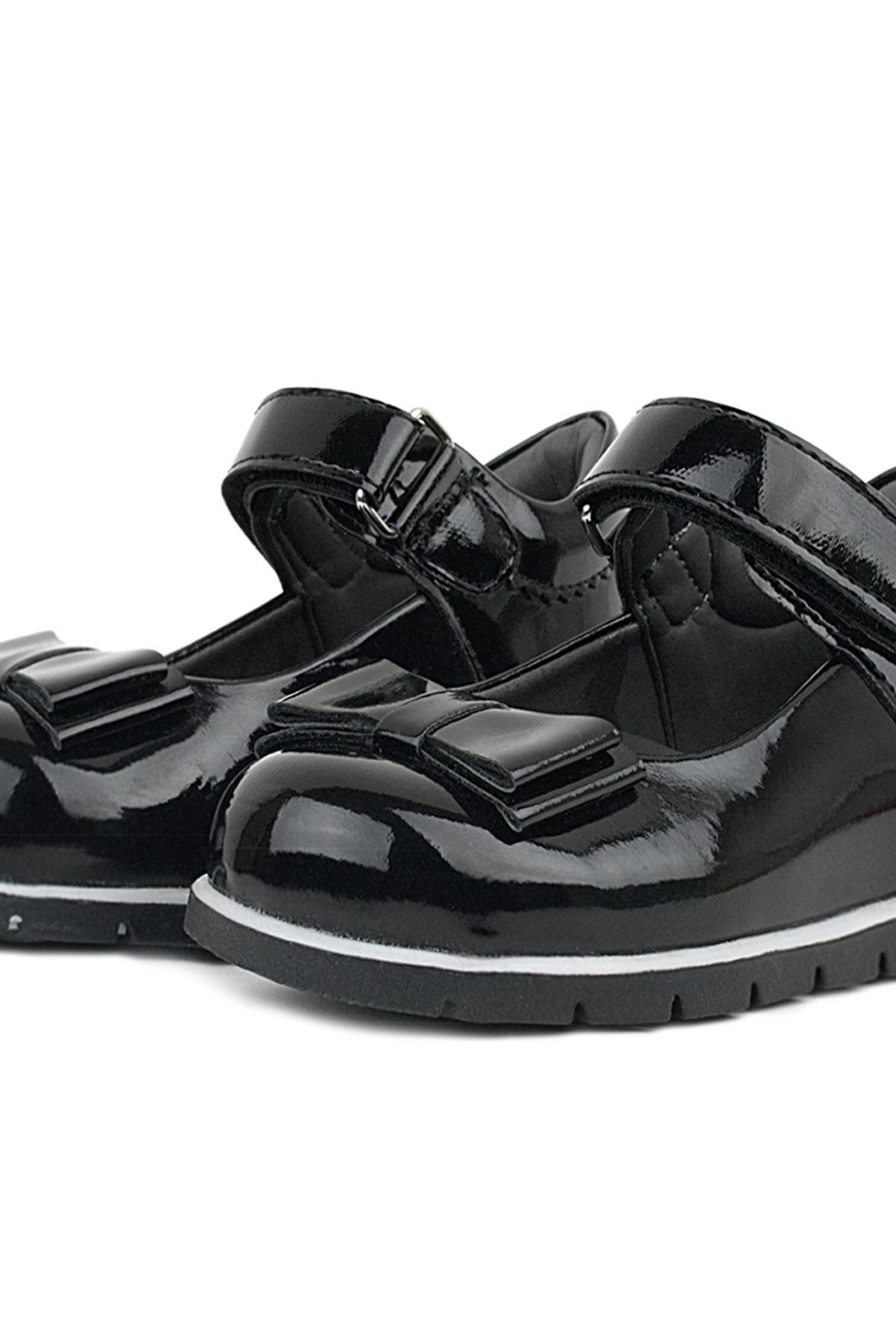 Rakerplus Black Rougan Baby Girls Babettes Shoes