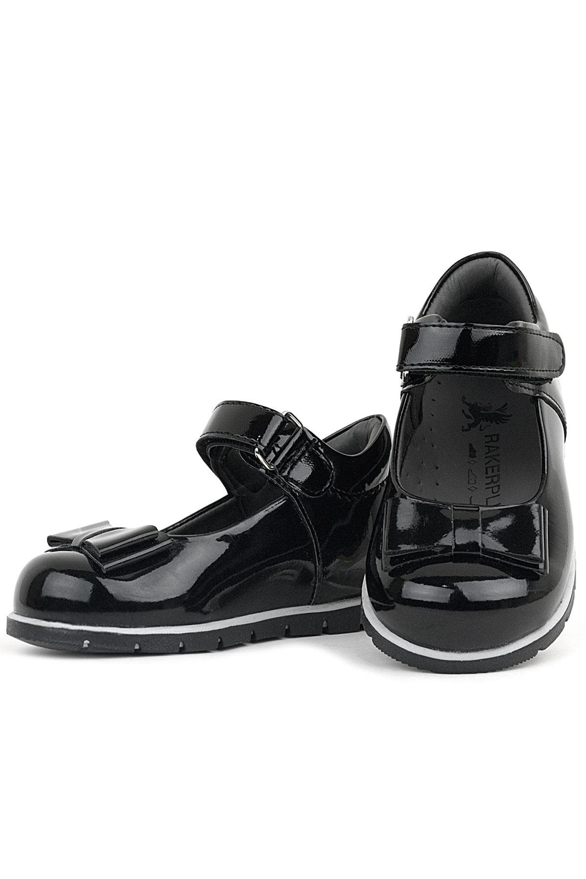 Rakerplus Black Rougan Baby Girls Babettes Shoes