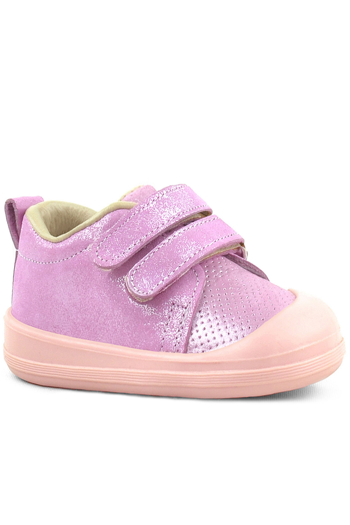 Rakerplus Sonic Genuine Leather Pink Bright Anatomic Baby Sport Shoes Sneakers