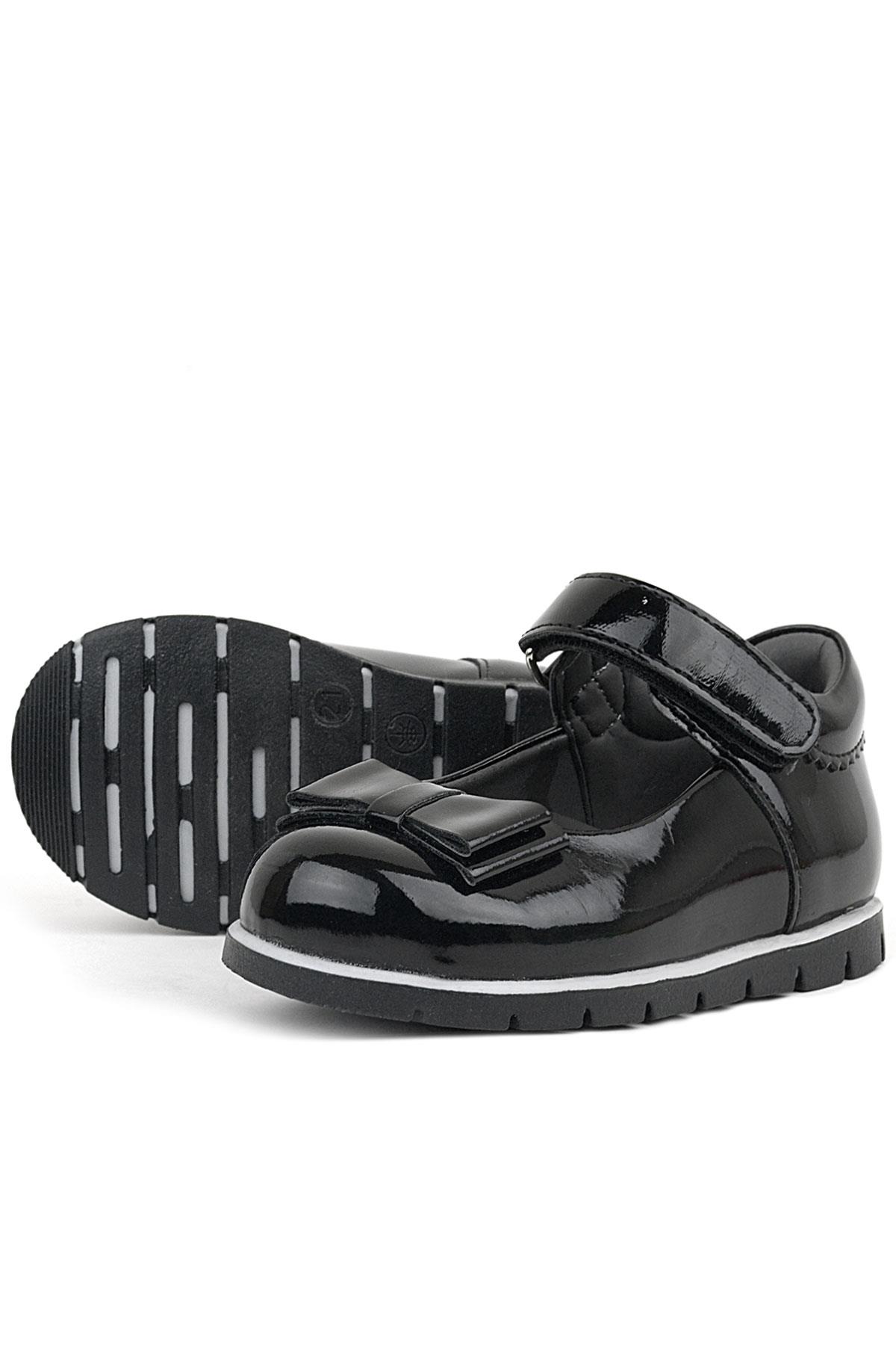 Rakerplus Black Rougan Baby Girls Babettes Shoes