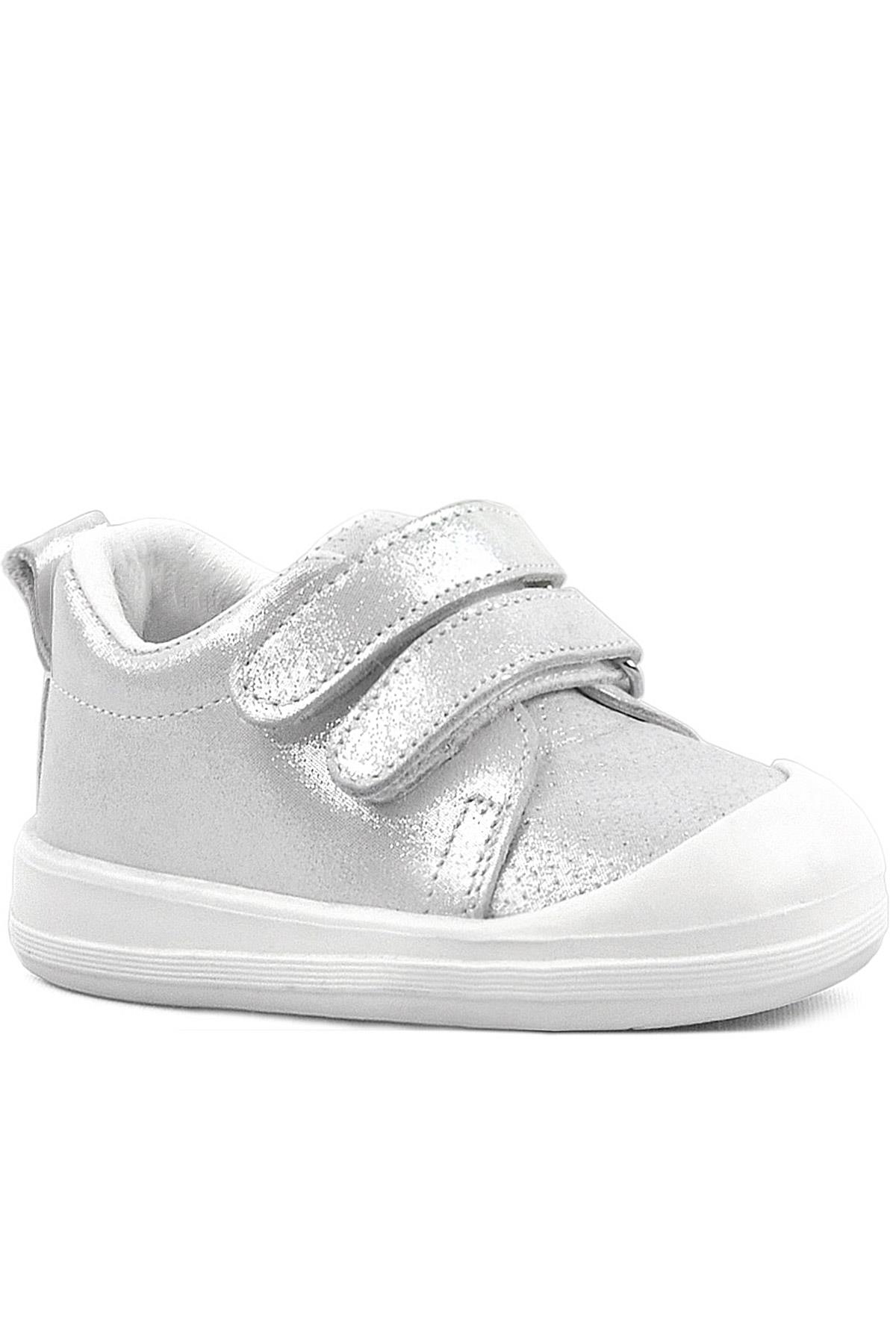 Rakerplus Sonic Genuine Leather White Bright Anatomic Baby Sport Shoes