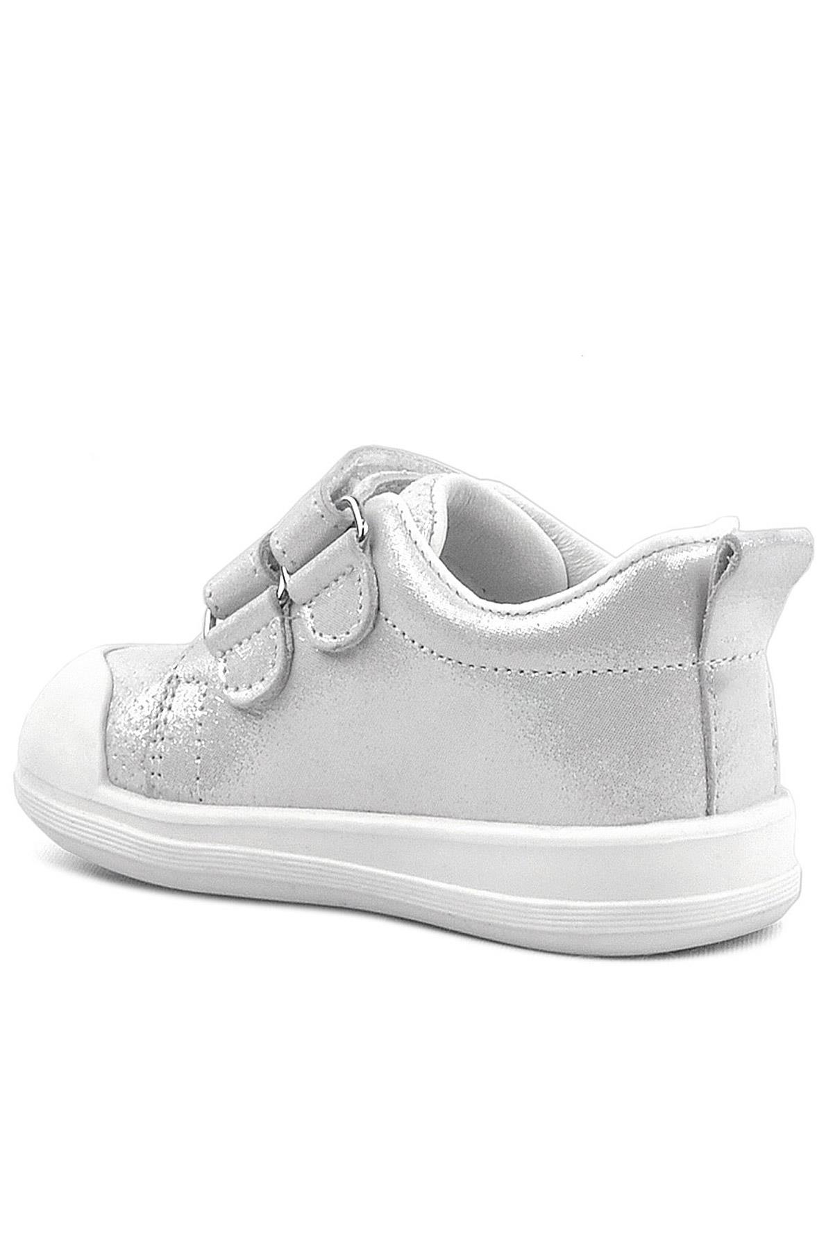 Rakerplus Sonic Genuine Leather White Bright Anatomic Baby Sport Shoes