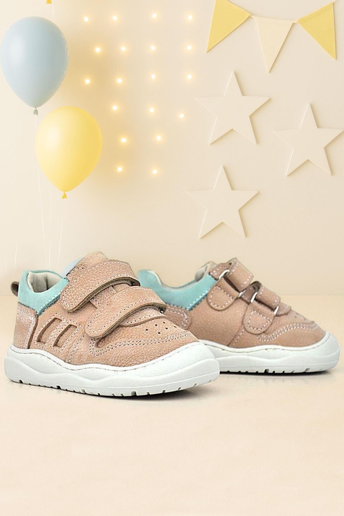 Rakerplus Schaggy Genuine Leather Powder Baby Sports Shoes