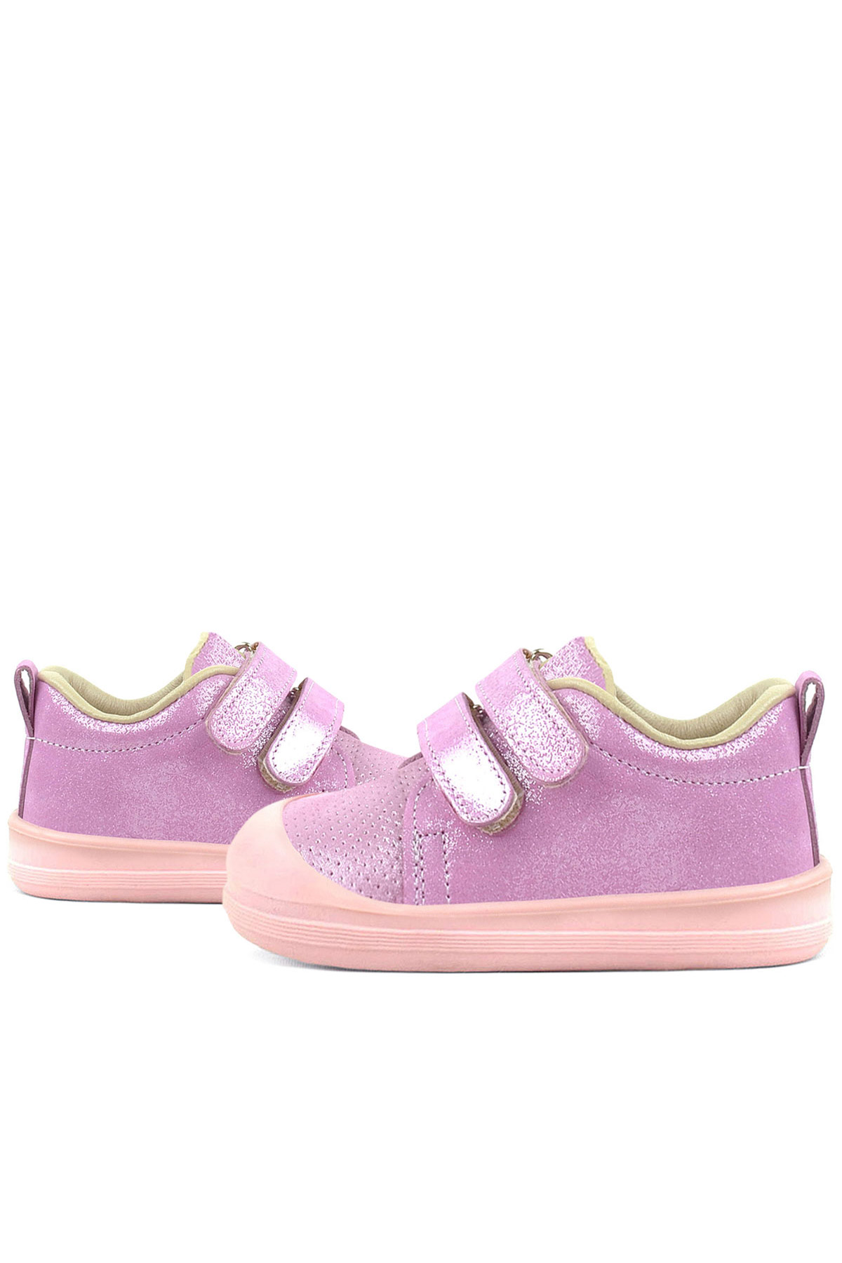 Rakerplus Sonic Genuine Leather Pink Bright Anatomic Baby Sport Shoes Sneakers