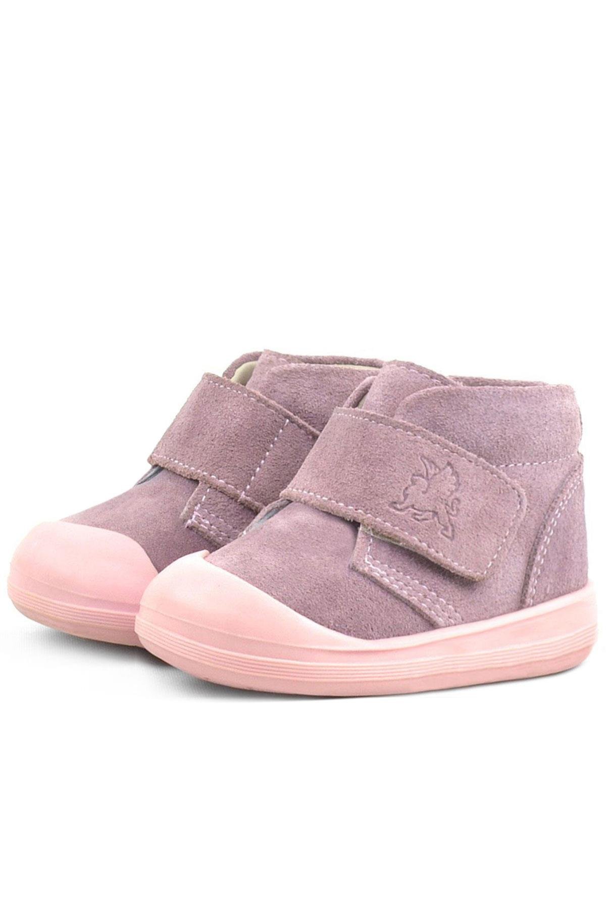 Rakerplus Yoohoo Genuine Leather Pink Baby Girl Boots