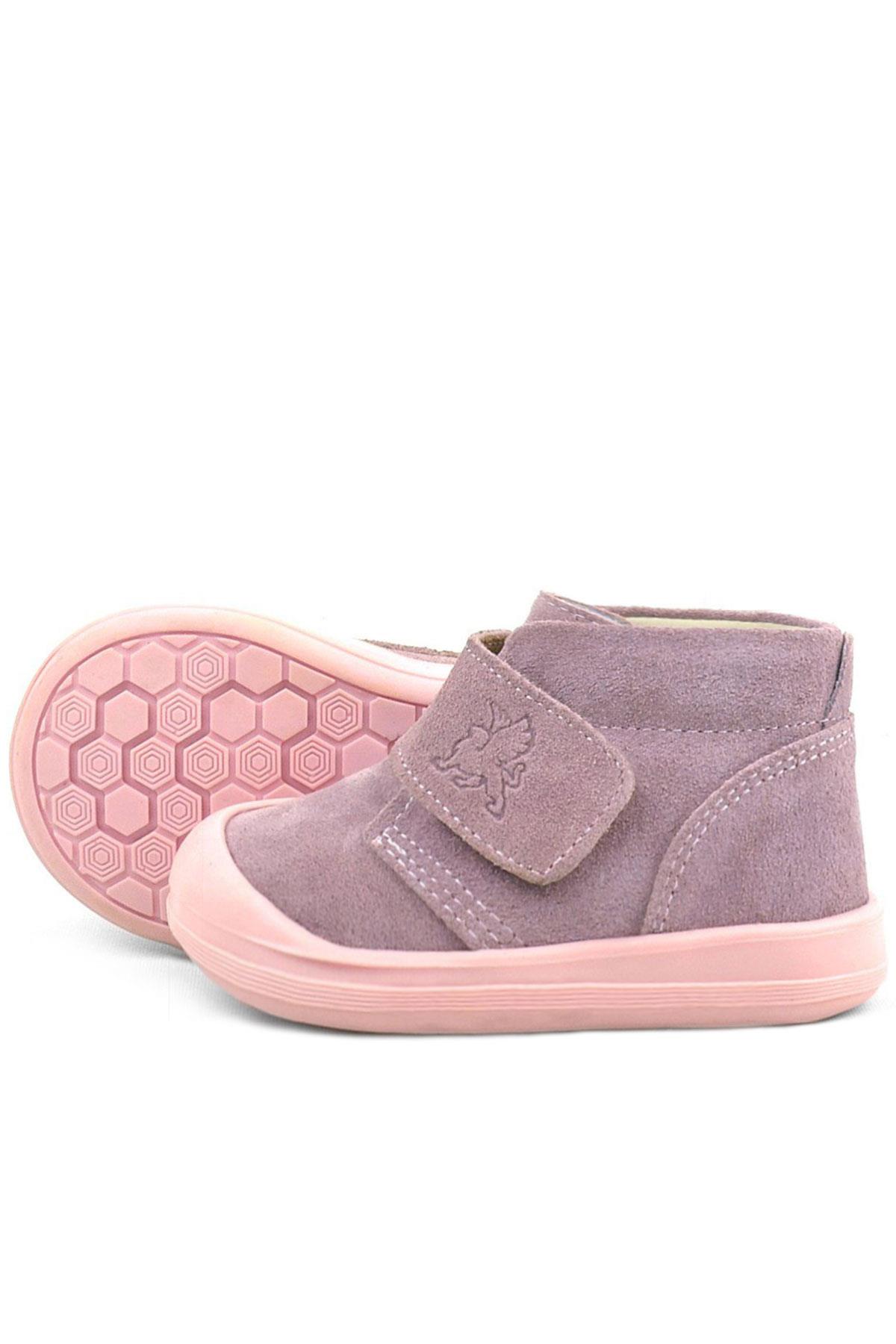 Rakerplus Yoohoo Genuine Leather Pink Baby Girl Boots
