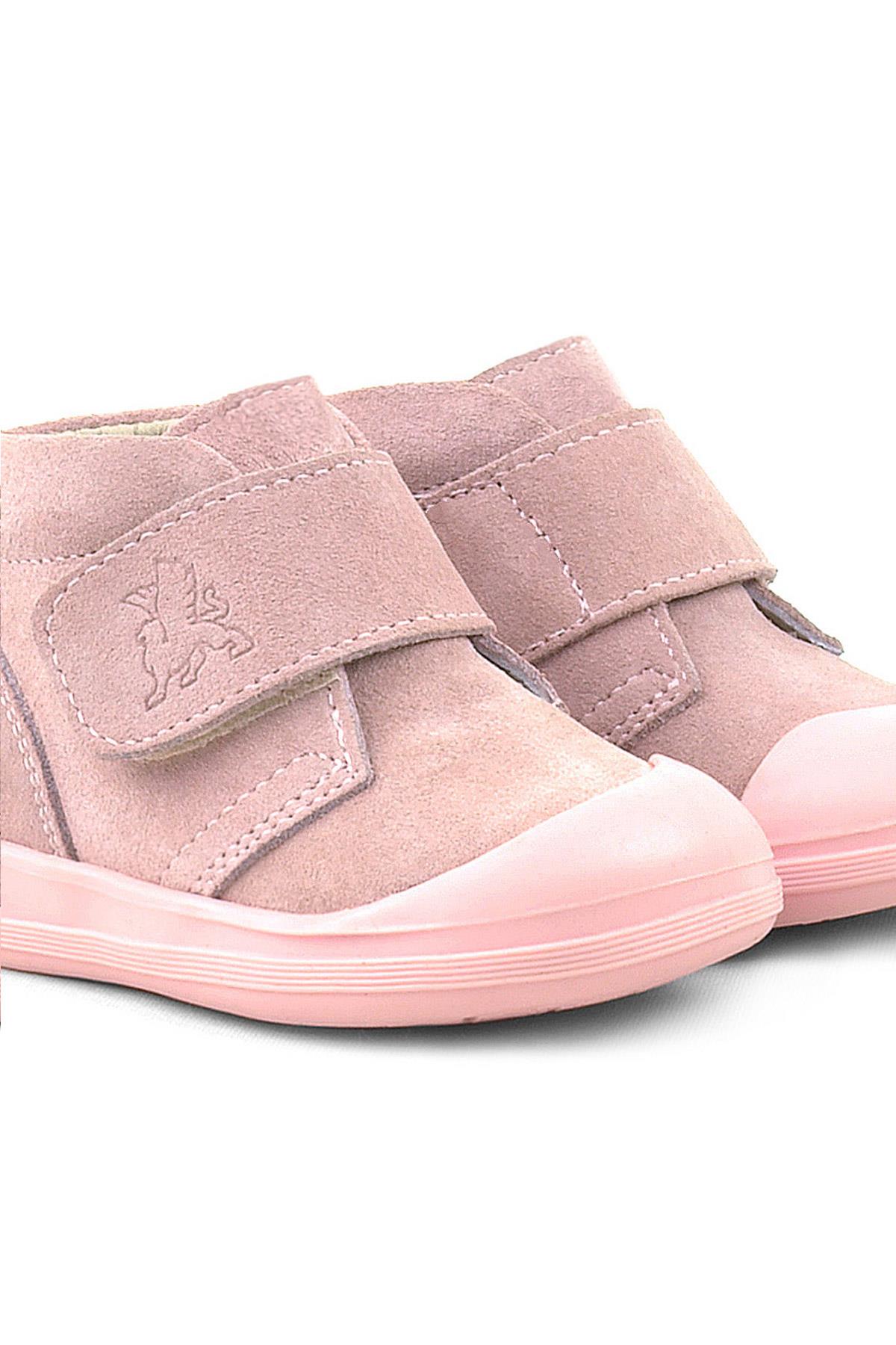 Rakerplus Yoohoo Hakiki Deri Pudra Cırtlı Kız Bebek Bot