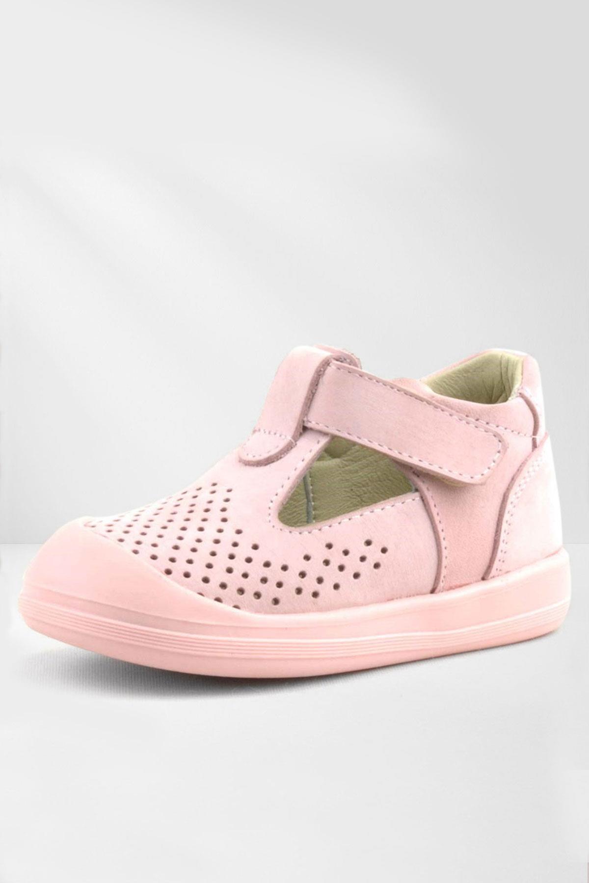 Rakerplus Shaun Genuine Leather Pink Anatomic Baby Sandals