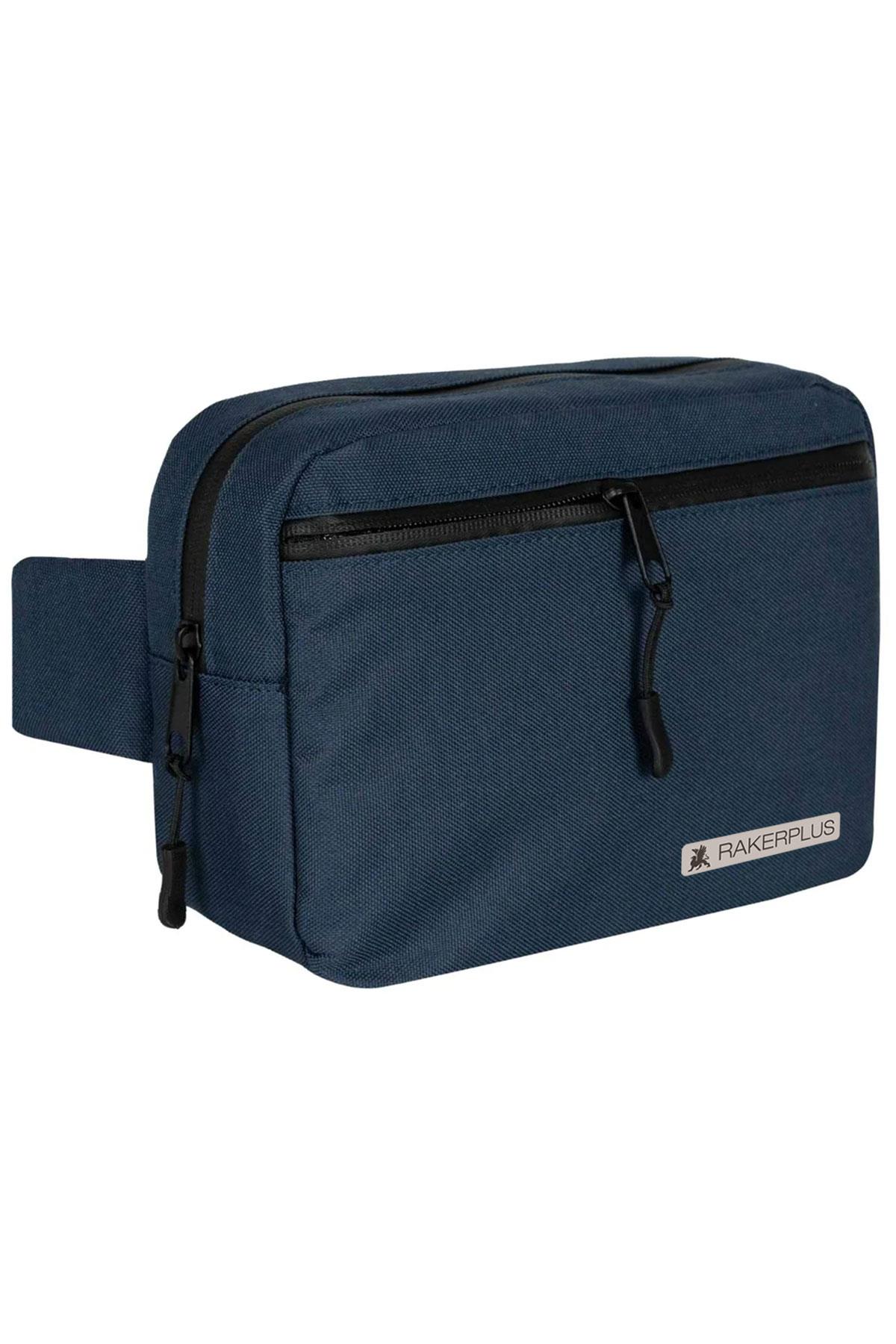 Rakerplus Lacivert Unisex Minimal 21x15x5 cm Bel ve Göğüs Çantası RC-0001-L