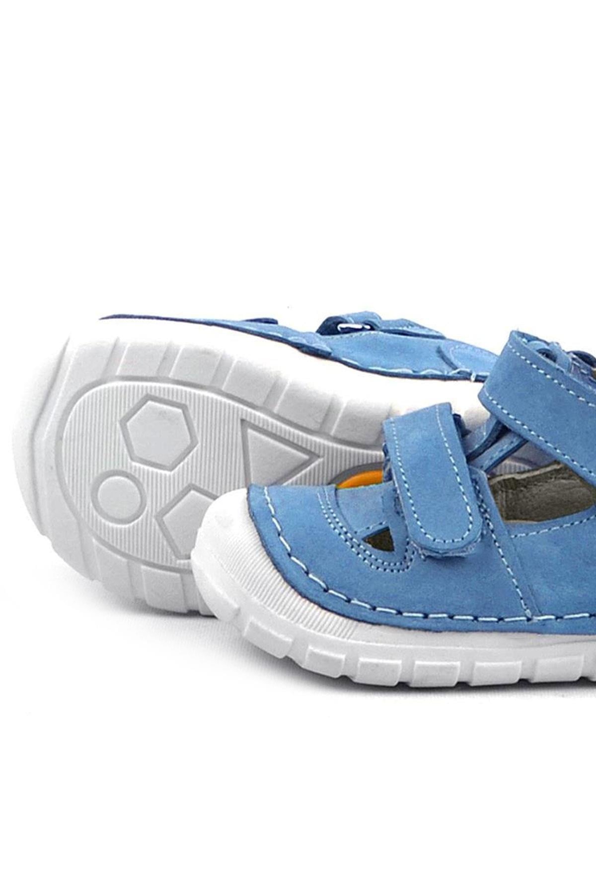 Rakerplus Ruby Genuine Leather Blue Summer First Step Shoes R522-MA.19