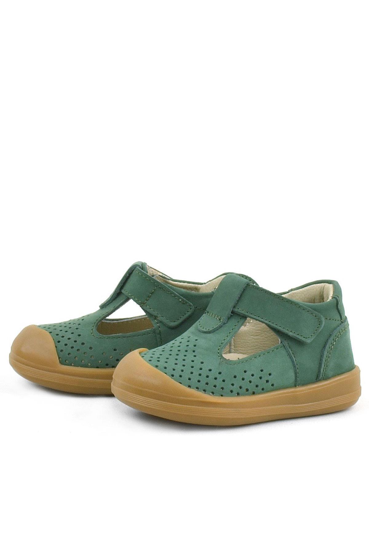 Rakerplus Shaun Genuine Leather Green Anatomical Baby Sandals R620-Y.19