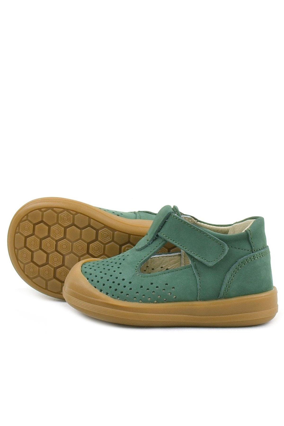 Rakerplus Shaun Genuine Leather Green Anatomical Baby Sandals R620-Y.19