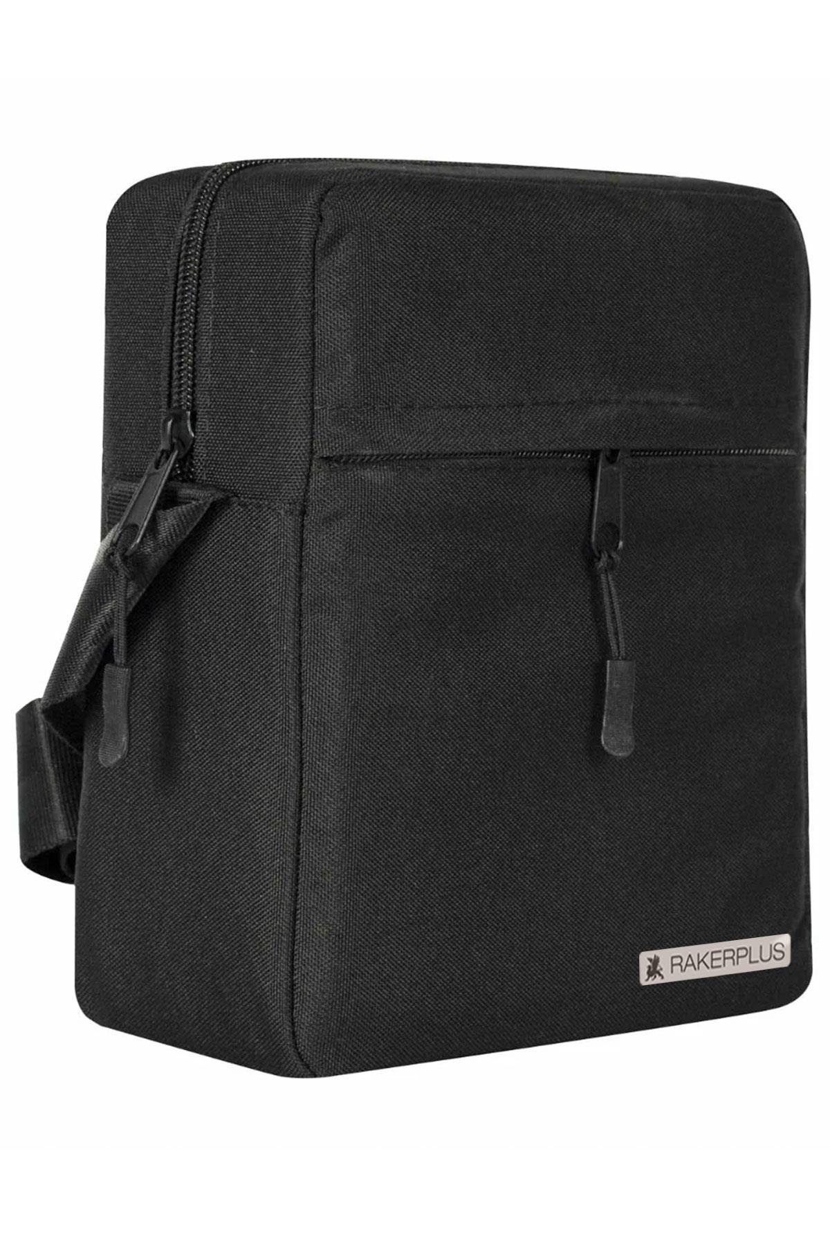 Rakerplus Siyah 20x16x8 cm Unisex Omuz Çantası RC-0003-S