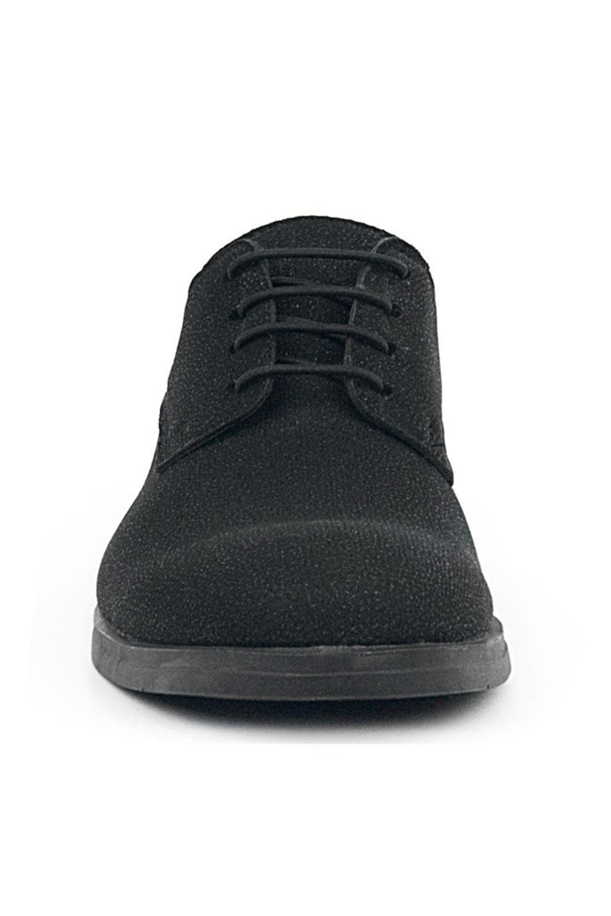 Rakerplus Black Shiny Laced Up Suit Classic Shoes For Boy 3020-SSIM-B.26
