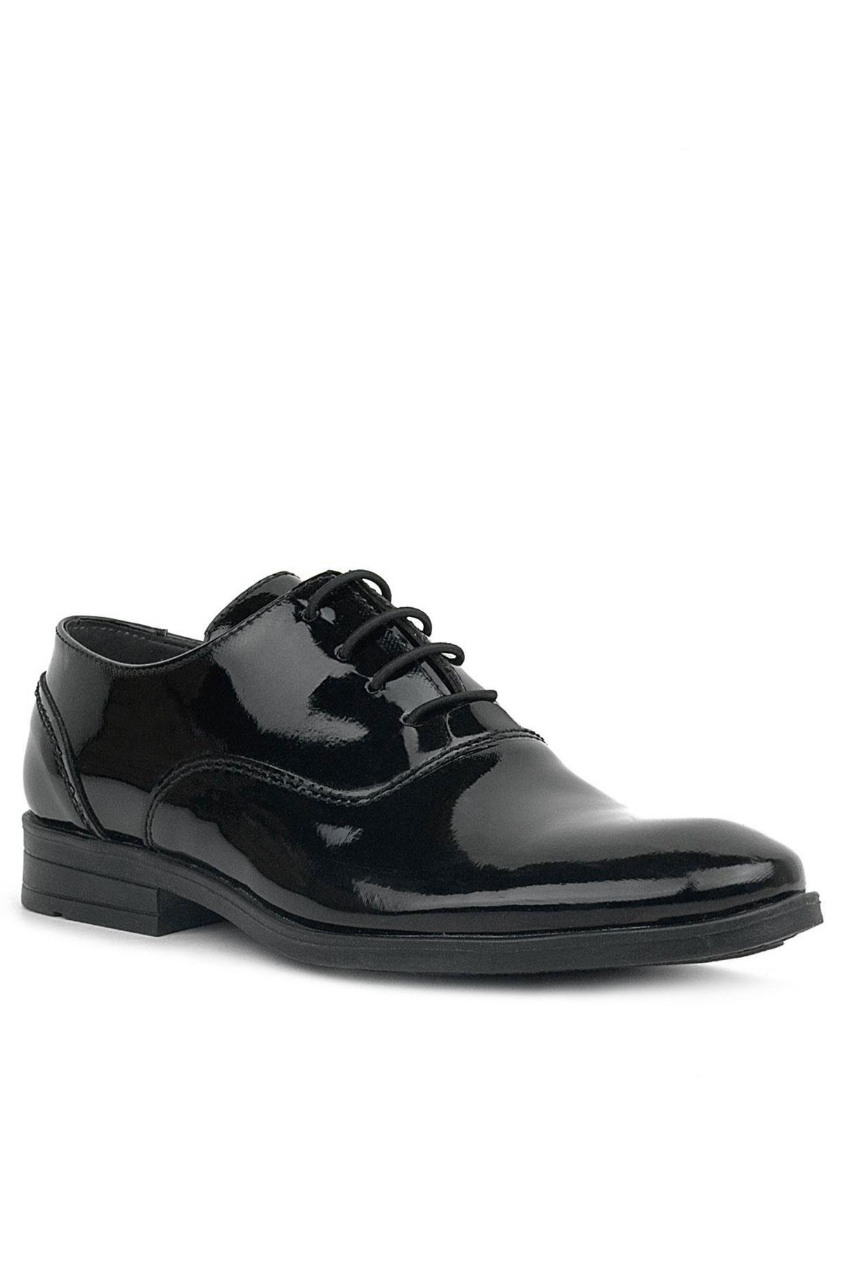 Rakerplus Smokin Black Rougan Laced Up Kids Classic Shoes 3000-SR.31