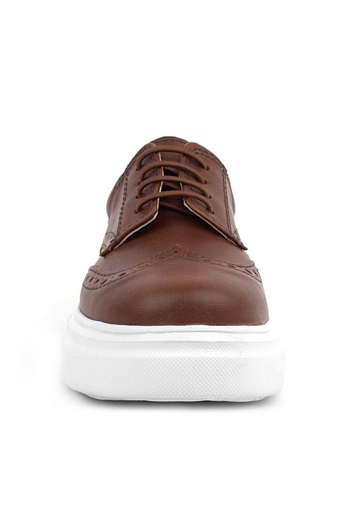 Rakerplus Tabac White Sole Oxford Boys Classic Shoes 3074-TAB-B.26