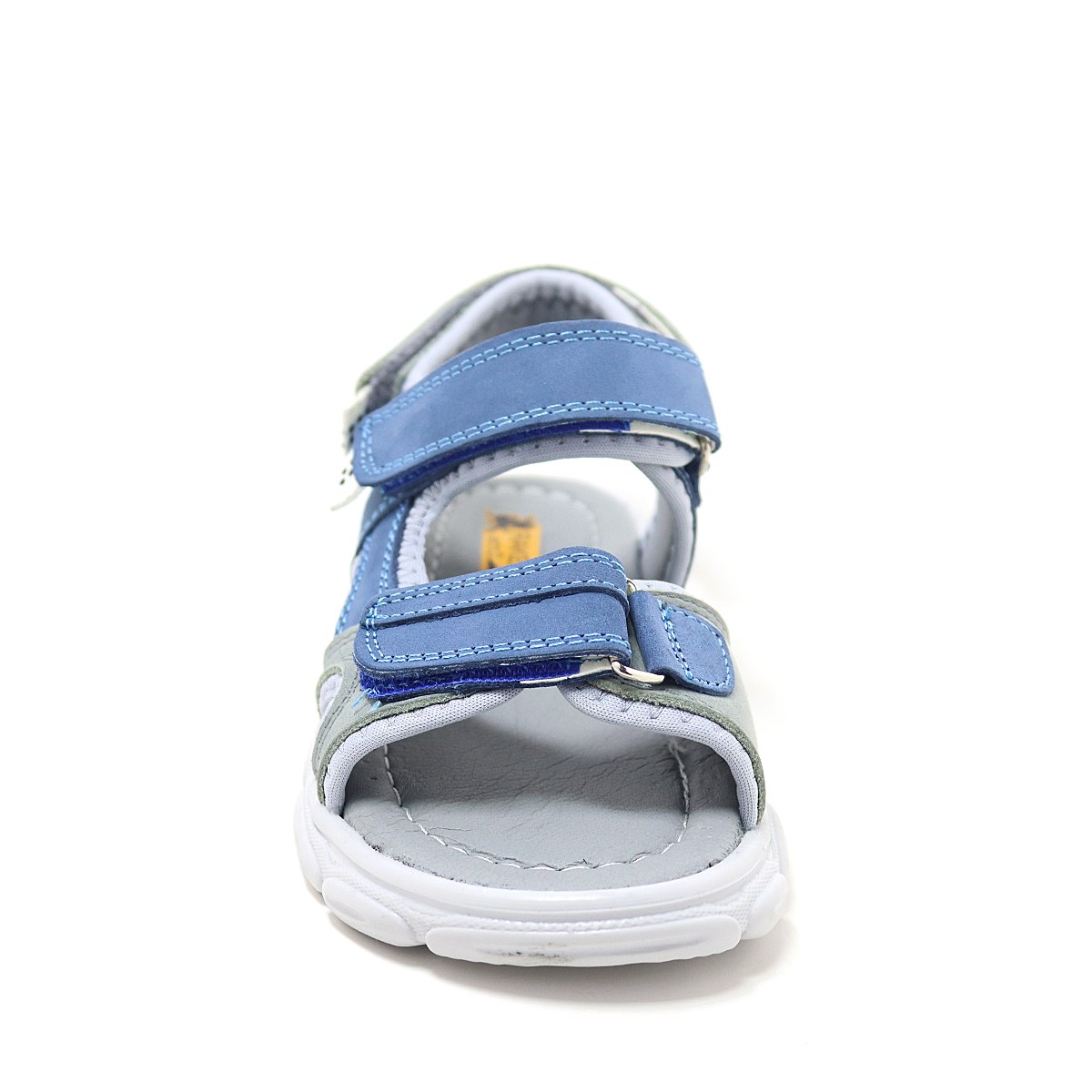 Rakerplus Wisps Genuine Leather Gray Blue Kids Sandals