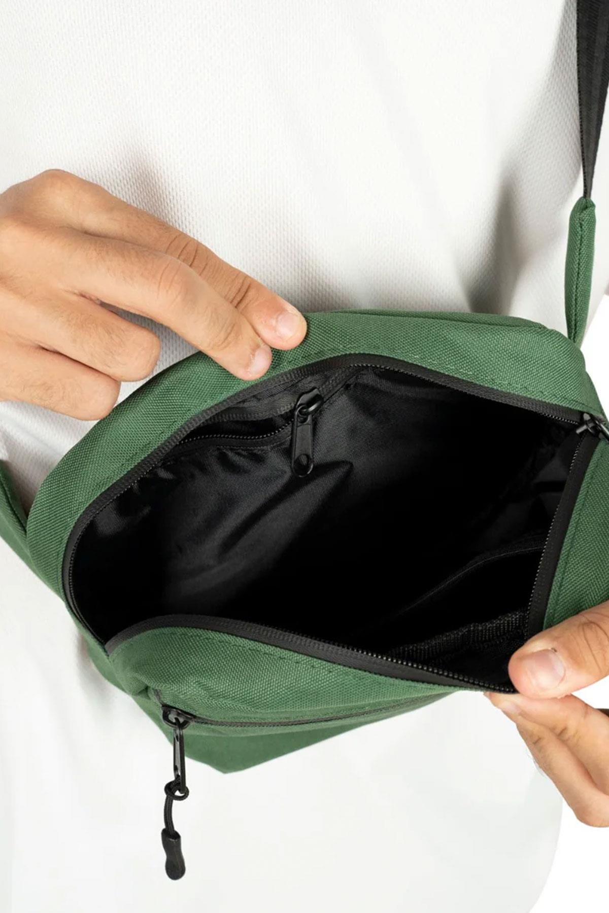 Rakerplus Yeşil Unisex Minimal 21x15x5 cm Bel ve Göğüs Çantası RC-0001-Y