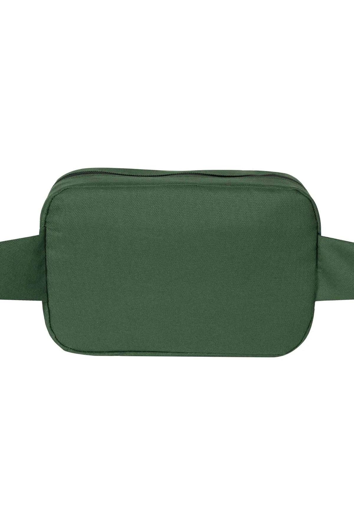 Rakerplus Yeşil Unisex Minimal 21x15x5 cm Bel ve Göğüs Çantası RC-0001-Y
