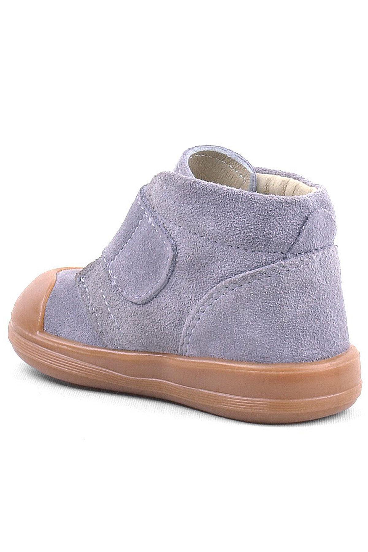 Rakerplus Yoohoo Genuine Leather Gray Unisex Baby Boots R400-GR.19