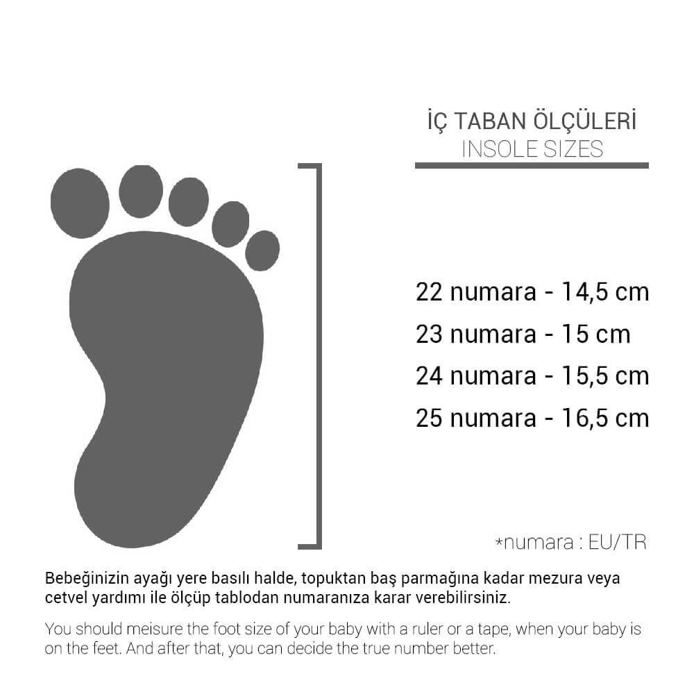 Kız Bebek Ayakkabı A460-PF
