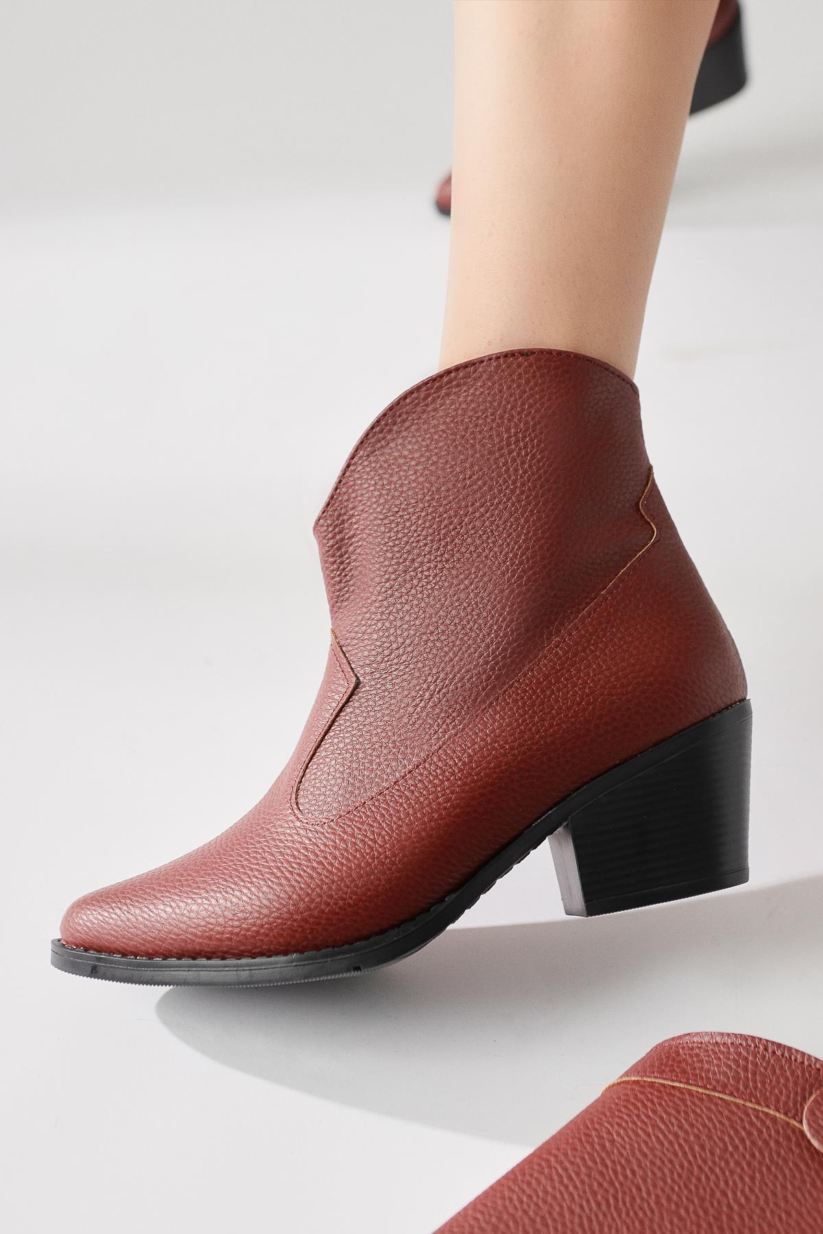 Singa Bordo Çıkaralabilir Konçlu Çizme-Bot