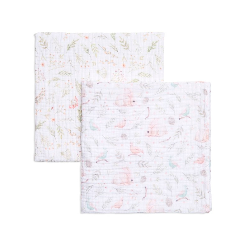 2 li Muslin Battaniye - Garden - 90x90