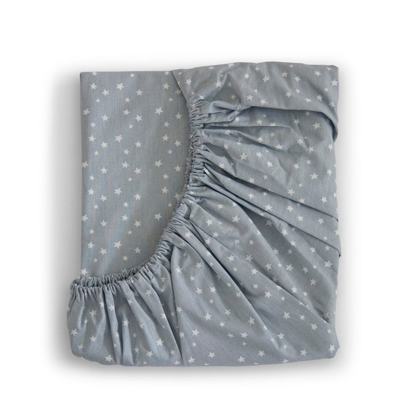 2'li Lastikli Çarşaf Seti – Stars – 60x120 cm  