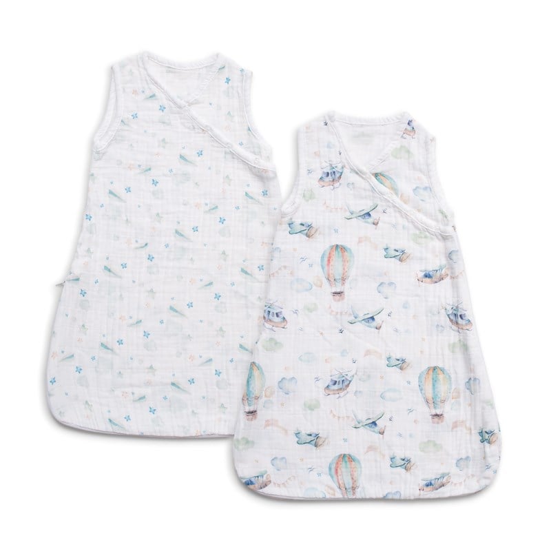 2'li Uyku Tulumu Seti - Sky - Mavi - 50 Cm