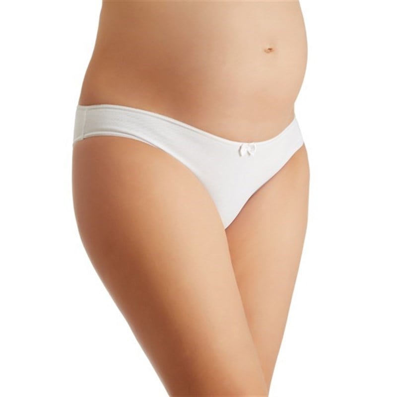 3 Pcs Maternity Briefs - Sofia - White