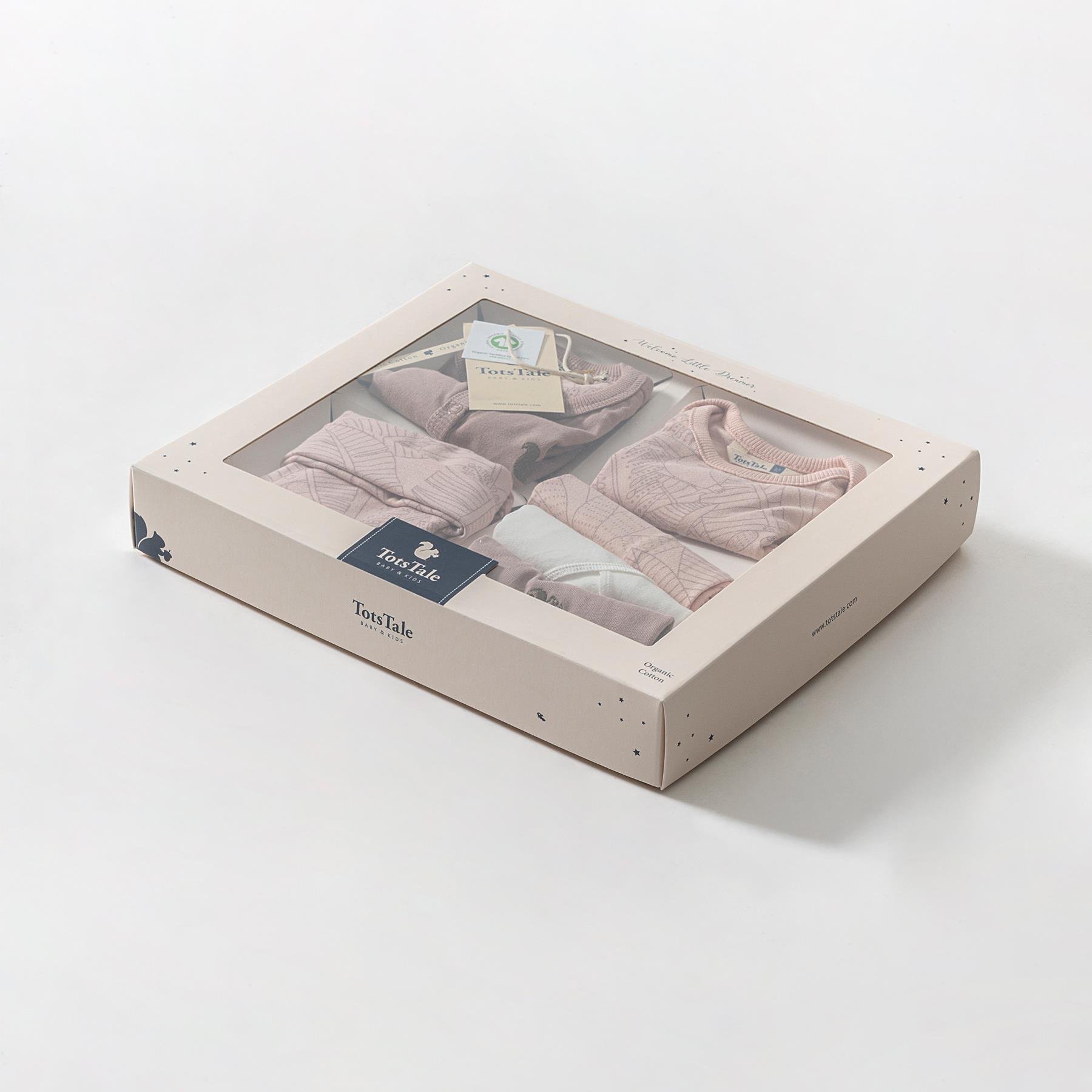 8'li Yenidoğan Seti / Tropical Cutie / Pembe