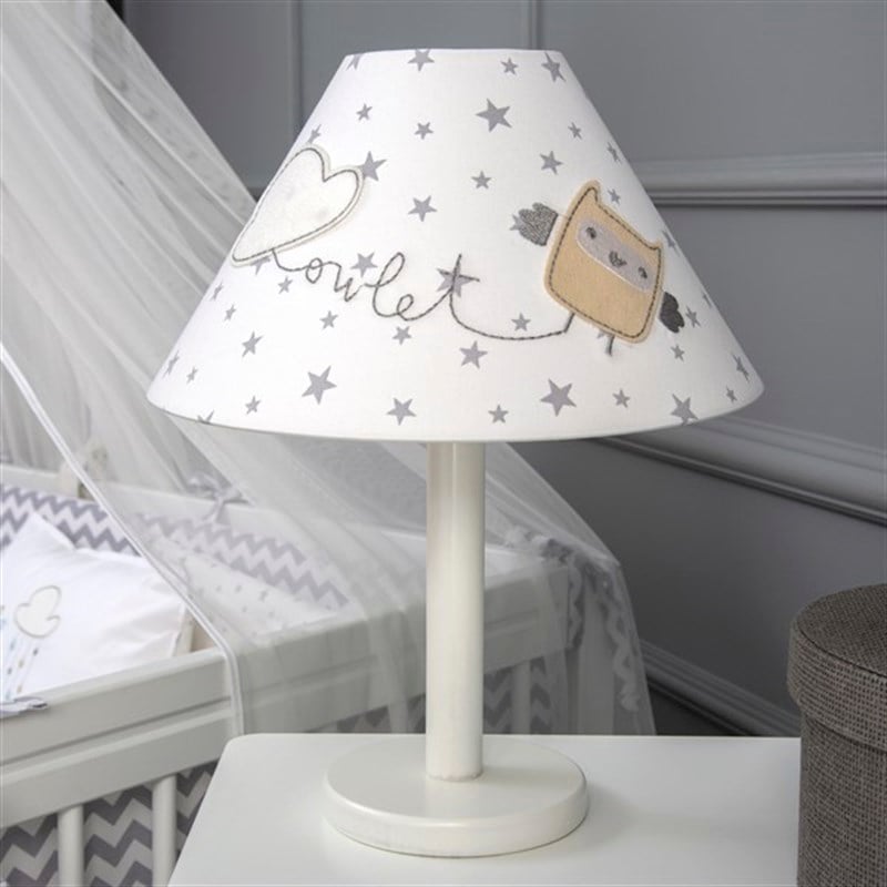 Abajur - Owlet - Gri