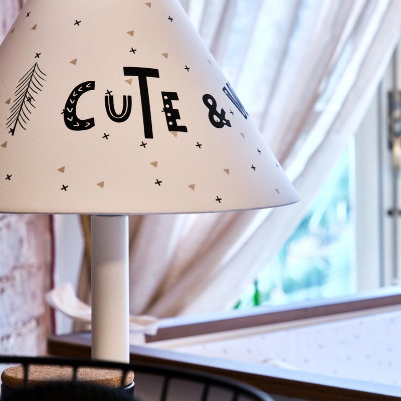 Abajur - Cute & Wild - Bej - Standard