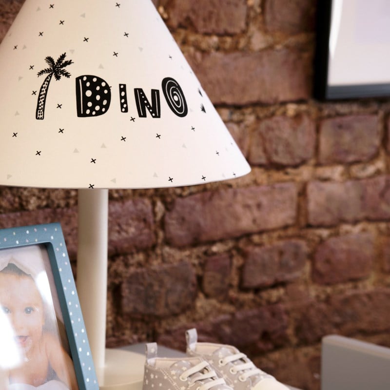 Abajur - Dino - Mavi - Standard