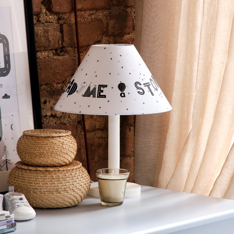 Abajur - Story - Gri - Standard