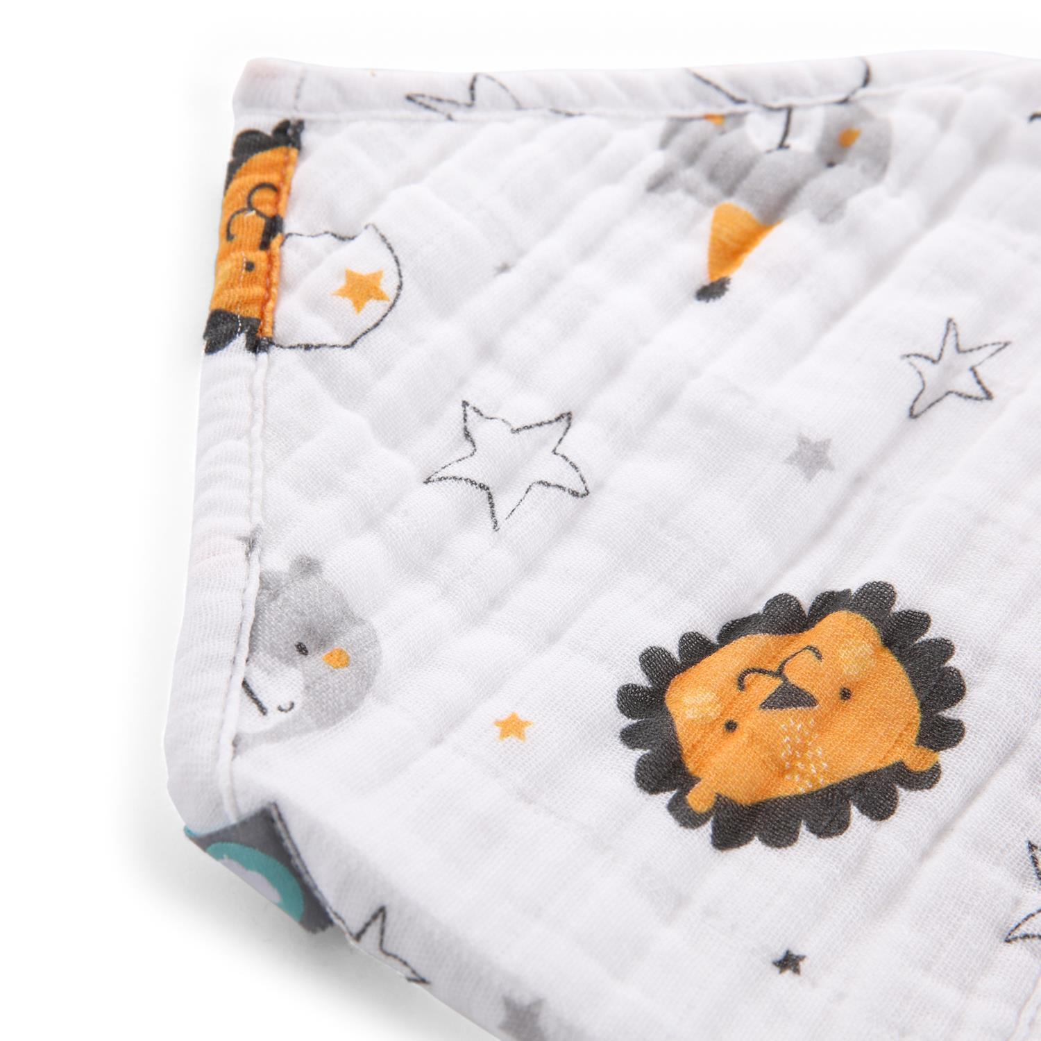 Bandana Seti / 3 parça - Circus - Gri - 0-1 Yaş