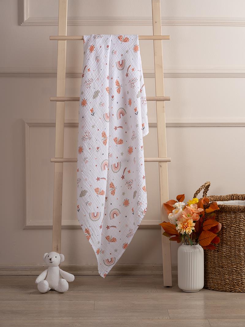 Battaniye - Sunny - Bej - 120 X 120 Cm