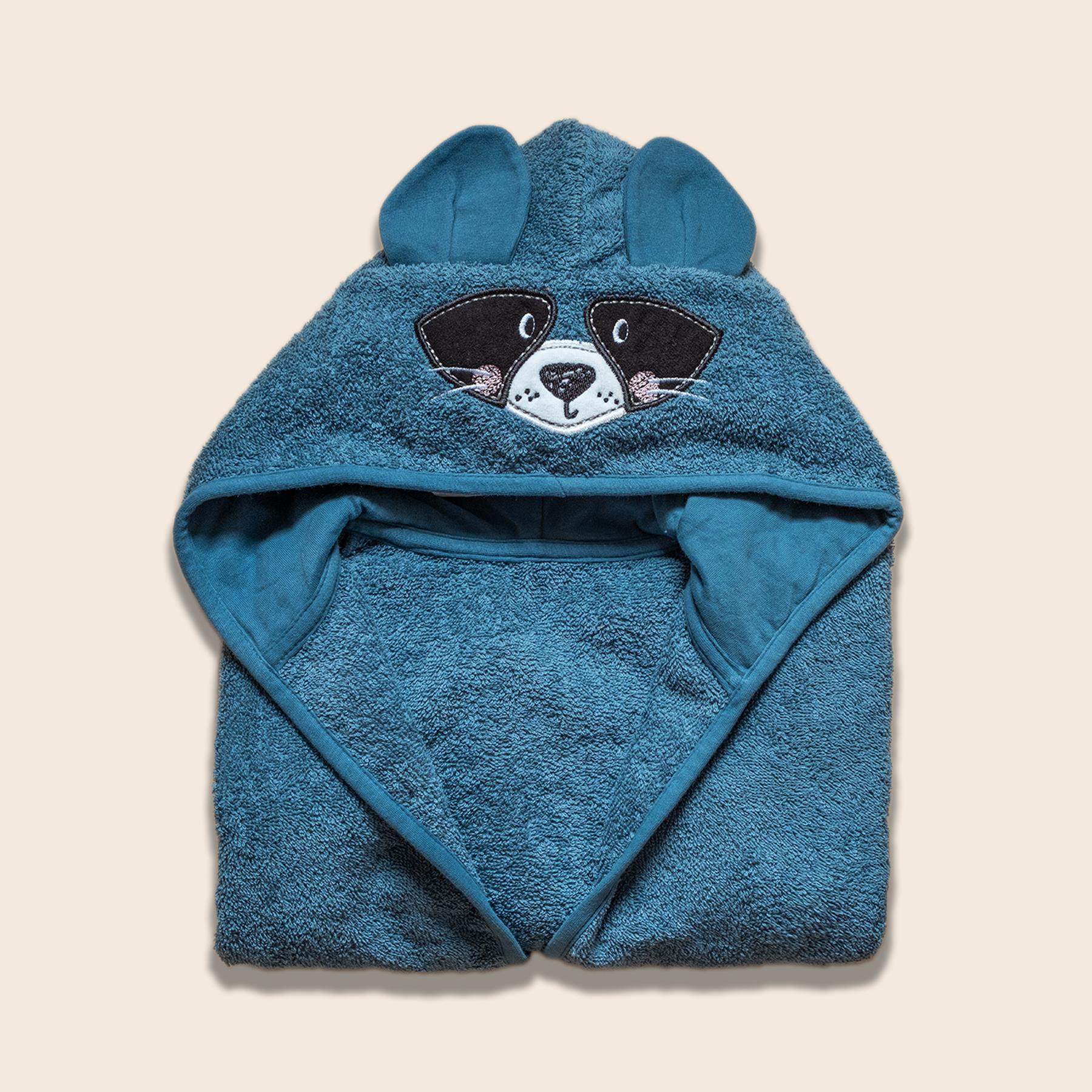 Bornoz - Bath Time - Mavi - 1/2 Yaş