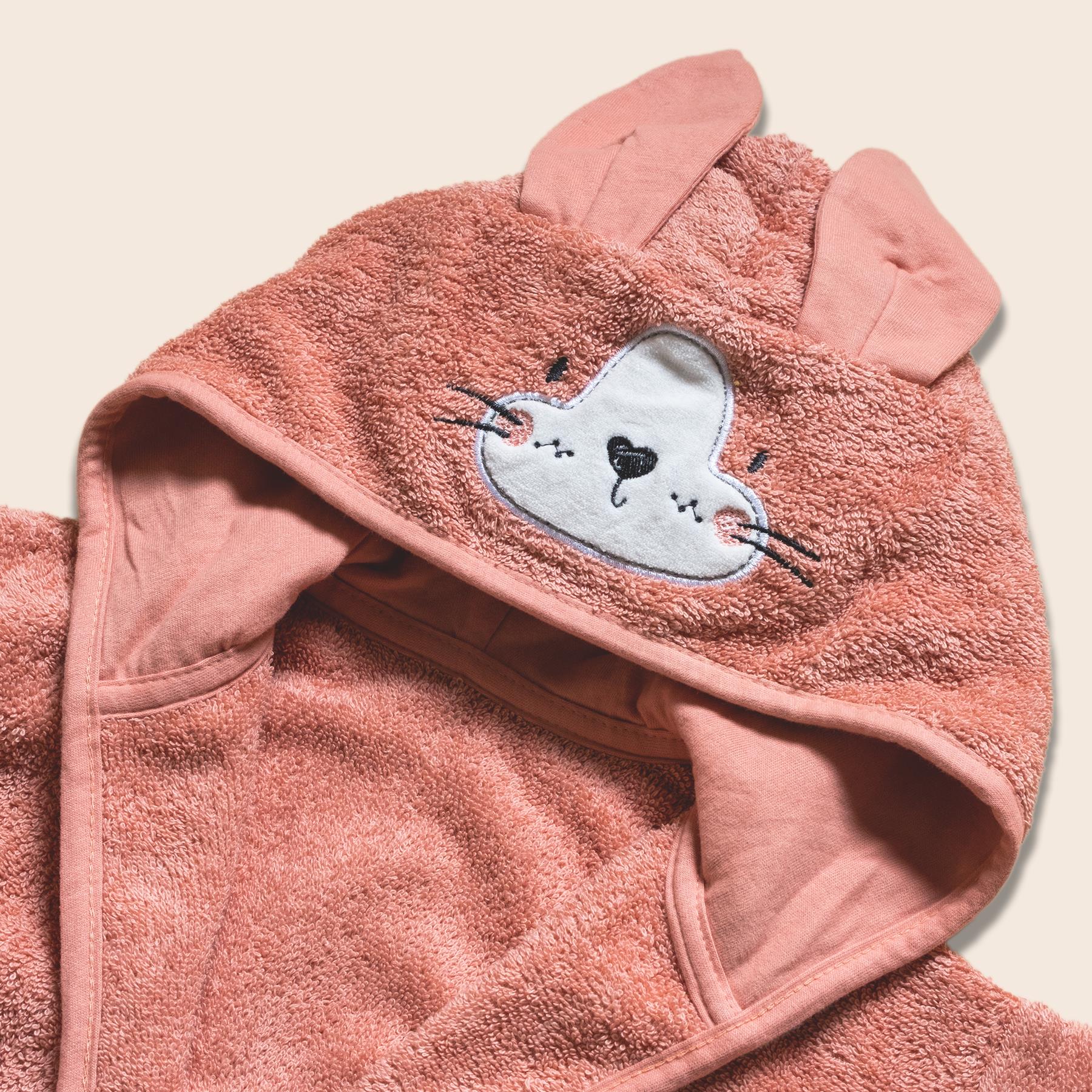 Bornoz - Bath Time - Yavruağızı - 1/2 Yaş