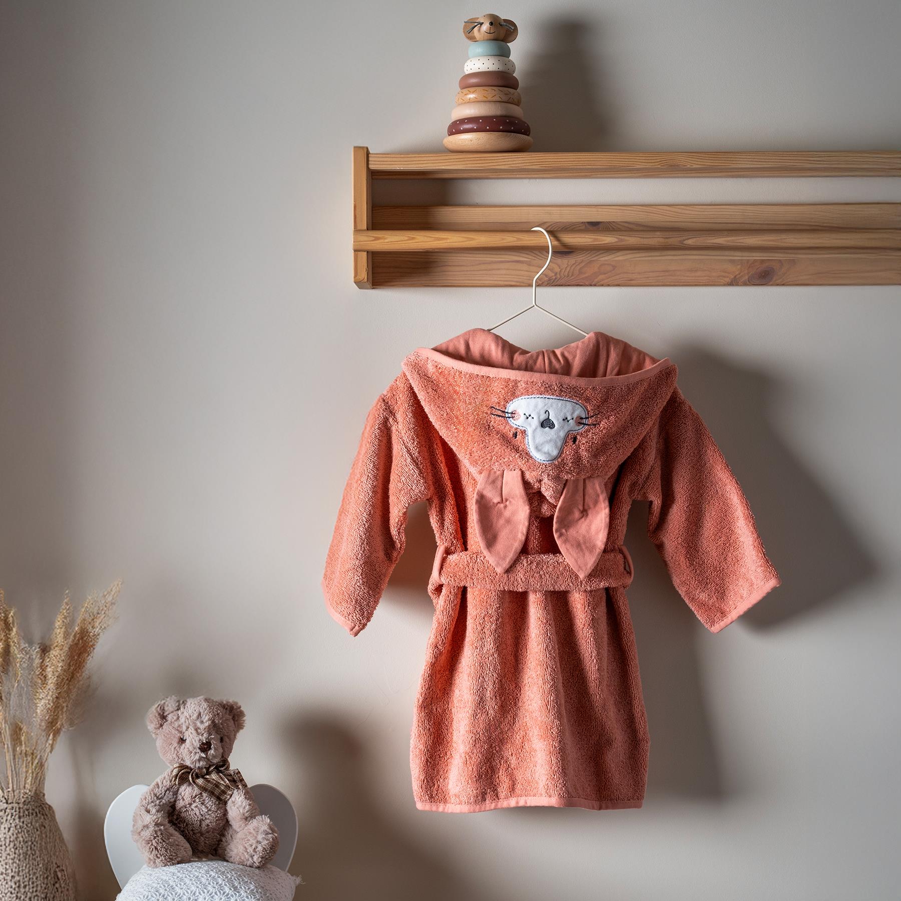 Bornoz - Bath Time - Yavruağızı - 1/2 Yaş